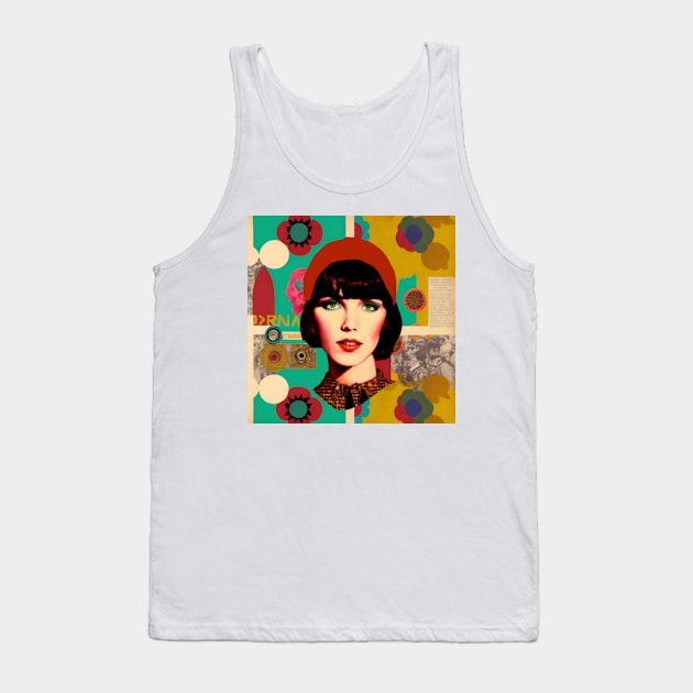 Anna Karina #2 Tank Top by MonoMagic